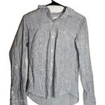 Nautica ‎ Womens extra small long sleeve button down shirt, roll cuff sleeves Photo 0