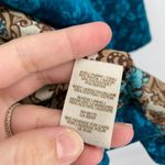 Free People Gypsy Jacquard Teal Military Coat Photo 41