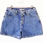 Tommy Hilfiger Vintage Button-Fly Denim Shorts 10 Mom Shorts  VINTAGE Photo 0