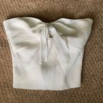 Lottie Moss White Tie Tube Top Photo 0