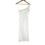 Bardot Jenna One Shoulder Dress In Orchid White Size US 2 or XS Photo 3