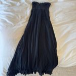 Free People  Adella Corset Maxi Dress Black Women’s Size XS Photo 1