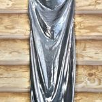 Rare London Urban Outfitters backless metallic formal dress size M Photo 0
