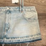 ZARA  Crop Denim Jean Spaghetti Strap Top - NWT Photo 8