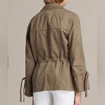 ALLSAINTS  Women’s Amira Utility Jacket Size Large Olive Photo 9
