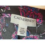 Catherines  Plus size tunic top 3XWP Womens 3X Petite Button front blouse Shirt Photo 1