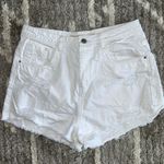 Nasty Gal White Denim Shorts Photo 0