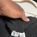 Y2K Black Tiered  Peasant Maxi Skirt Photo 3