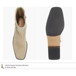 & Other Stories & OTHER STORIES Paulina Square Toe Boot Beige Womens Size US 4 Photo 4