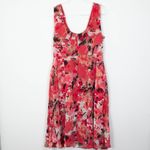 East 5th ‎ Womens Floral Babydoll Midi Dress Size 12 Sleeveless Artsy Y2K Photo 5