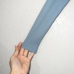 Velvet Torch NWT Dusk Blue Bodycon Ribbed Cut Out Dress Size XS Photo 1