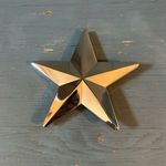 NWOT Silver Star Metal Belt Buckle (TMGM) Photo 1