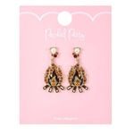 NIP Packed Party Goldtone Fireside Chat Earrings, Female, 1 Pair Photo 0