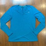 Marika Tek Dry Wik Longsleeve Active Tee Large Blue Photo 0