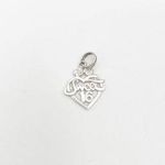 VINTAGE Charm Sterling Silver 925 Sweet 16 for Bracelet 3D Birthday Girl Heart Photo 0