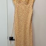 Princess Polly  Yellow Floral Dress Maxi Photo 3