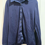 J. McLaughlin  Navy‎ Casual Button-Down Shirt Size XL Photo 0