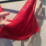 Adore Me Women’s Red Lace Sling Cup Bra Size 38DD Photo 2