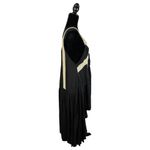 Ciel USA Crochet Gauze Lagenlook Topper Kimono Size Medium Black Photo 1