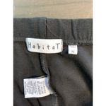 Habitat  Clothes To Live‎ In Black Pull On Elastic Waist Pants Womens XL Lagom Photo 4