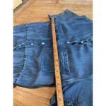 Luvamia Denim‎ Shirt Dress Women’s Size Large Short Sleeve Button Front Casual Blue Photo 5