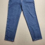 Lee Womens Jeans 10P Denim Blue Slim Fit Low Rise Tapered Leg Stretch Button NEW Photo 8
