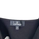 Lulus Black Peplum Tank Top Sz XS Photo 1