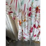 Kori NWT America Floral Flutter Sleeves Tiered Flounced Hem Baby Doll Dress L Photo 1