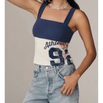 Maeve  Anthropologie Reworked Sporty Tank Top Size M Photo 0