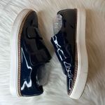 Anthropologie  Silent D Navy Patent Leather Shoes Size 38 Photo 7