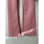 Free People Movement  x Onzie Ribbed Slim Flare Leg Dance Leggings Pink Size XS Photo 5