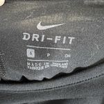 Nike Shirt Women's Small Black Sheer Logo Round Neck Short Sleeve Dri Fit Photo 3