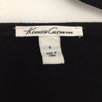 Kenneth Cole  New York Black Asymmetrical Sharkbite Hem Long Sleeve Top – Size S Photo 2