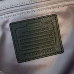 Coach Women’s Authentic Leather Exotic Python Studded Shoulder Bag Taupe Brown O Photo 6