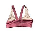 Flexxfit  Medium Pink Seamless Sports Bra Padded Wireless Stretchy Workout Medium Photo 1