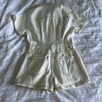 Le lis White Denim Romper  Photo 3