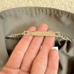 Magaschoni  Olive Green Lightweight Sateen Full-Zip Bomber Field Jacket Womens XS Photo 3