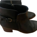 Isola Black leather  booties size 8‎ women's Photo 0