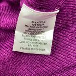 JM Collection  3XL Purple Pull Over Sweater Photo 6
