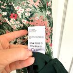 Reformation NEW  Alaina Dress Green Pink Floral Size 4 Photo 7