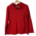 Jones New York Cherry Red Cowl Neck Pullover Sweater S Photo 0