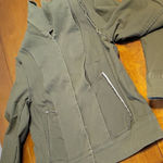 Jones New York  Green Denim Jean Jacket Large Vintage Photo 10