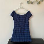 Madewell  Off the Shoulder Flannel Dress Photo 2