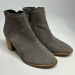 Blondo  gray suede waterproof ankle‎ boots size 11 Photo 0