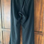 Piazza Sempione  | Wide Leg High Rise Trousers Black Wool Blend Italian 44 Photo 6