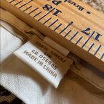 J.Crew  Linen Leopard Print Cafe Capri Pants w Pockets Cuffed Hem Brown Tan 10 Photo 5