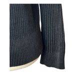 Rag and Bone Rag‎ & Bone Sweater Women Small Black Gray Ribbed Knit Off The Shoulder Dawn Photo 6