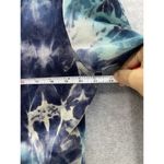 Delia's  Women's Button Front Cardigan Cropped Blue Tie Dye Plus Size 3X Scoop Photo 6