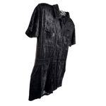 Monrow Black Velvet Shorts Romper‎ nwt Size XS Photo 2