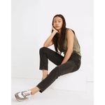 Madewell • The Curvy Perfect Vintage Jean slim tapered mom black Lunar Wash Photo 3